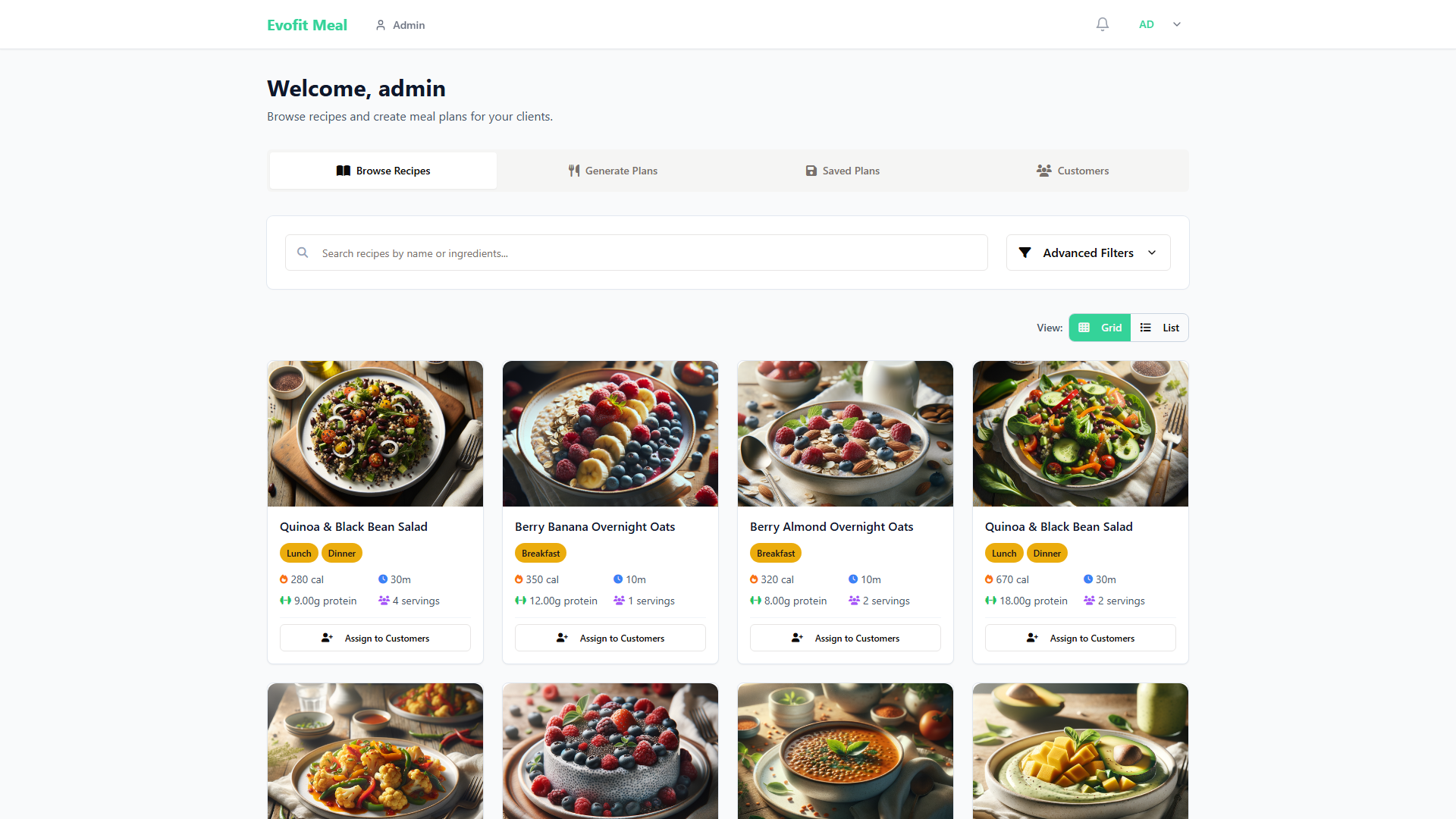 Recipe Database